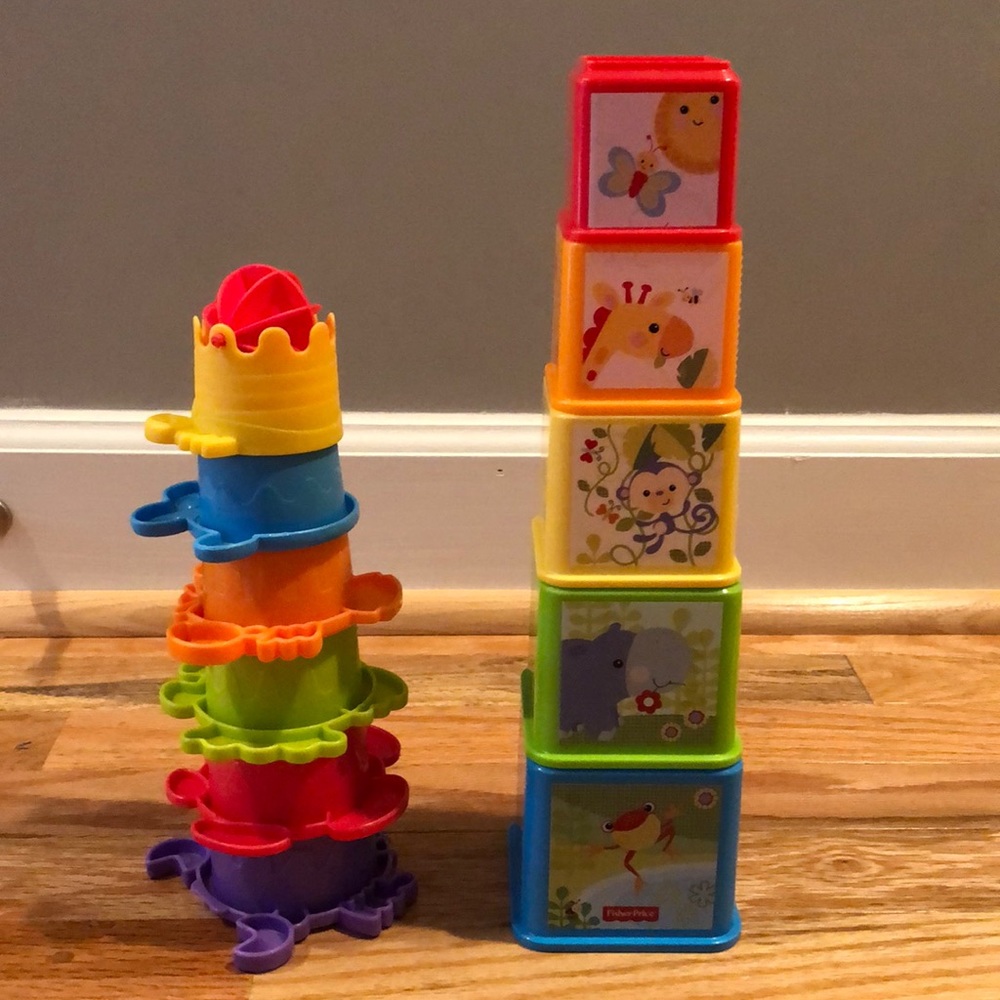 Counting/sorting/building toys.